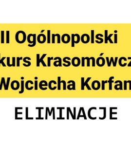 Konkurs krasomówczy dla klas ósmych