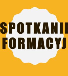Spotkanie informacyjne