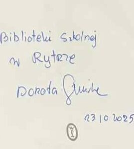 Książka z dedykacją