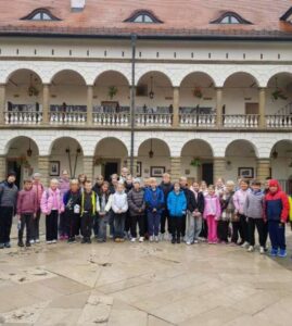 W Niepołomicach i Krakowie. Wycieczka klas czwartych