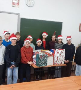 Mikołajki w klasie 6b