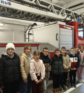 Wyjazd klasy 3a do obserwatorium astronomicznego i Państwowej Straży Pożarnej